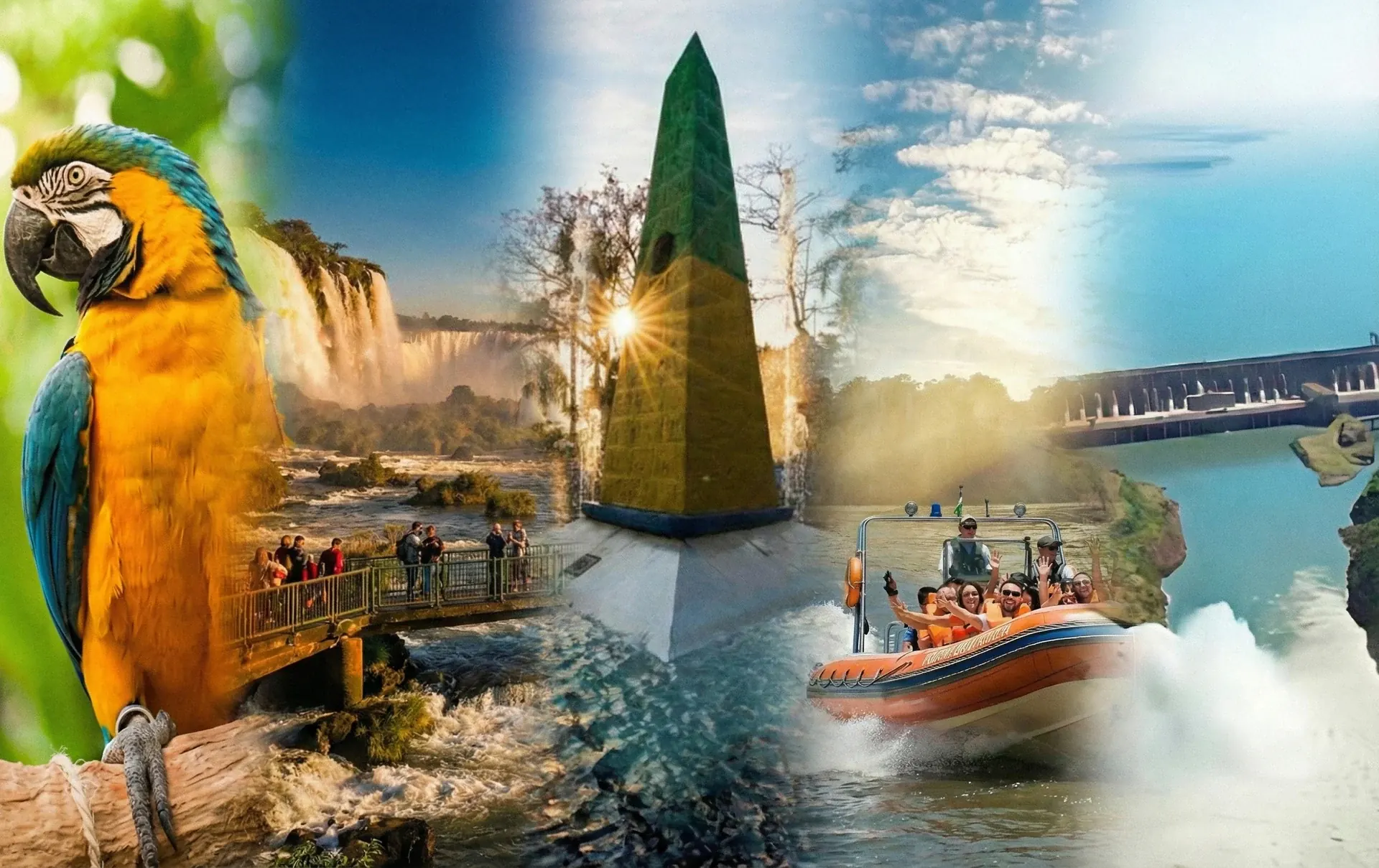 Passeios privativos em Foz do Iguaçu — lado brasileiro das Cataratas do Iguaçu